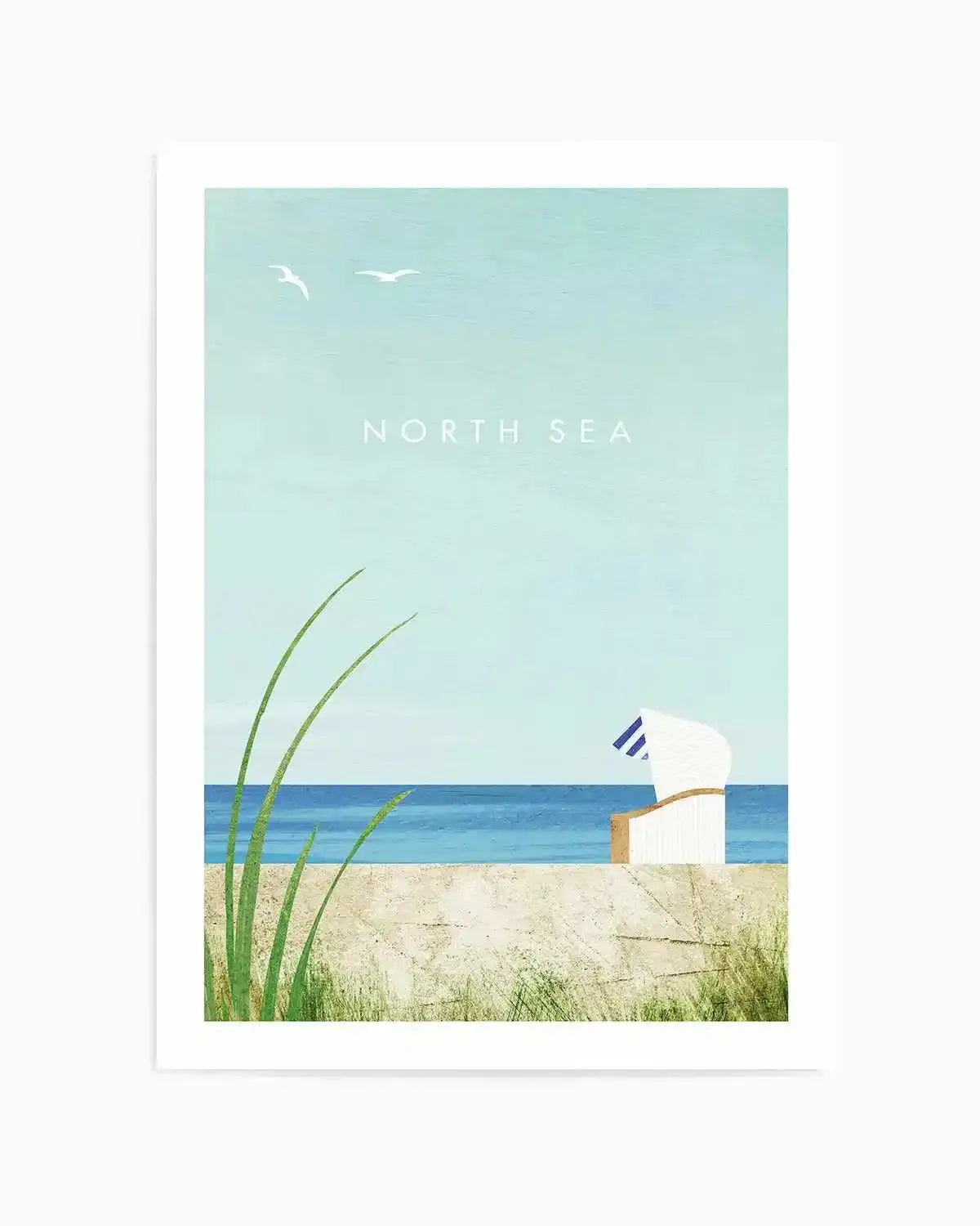 North Sea by Henry Rivers Art Print from Olive et Oriel where you can shop wallpaper and artworks online