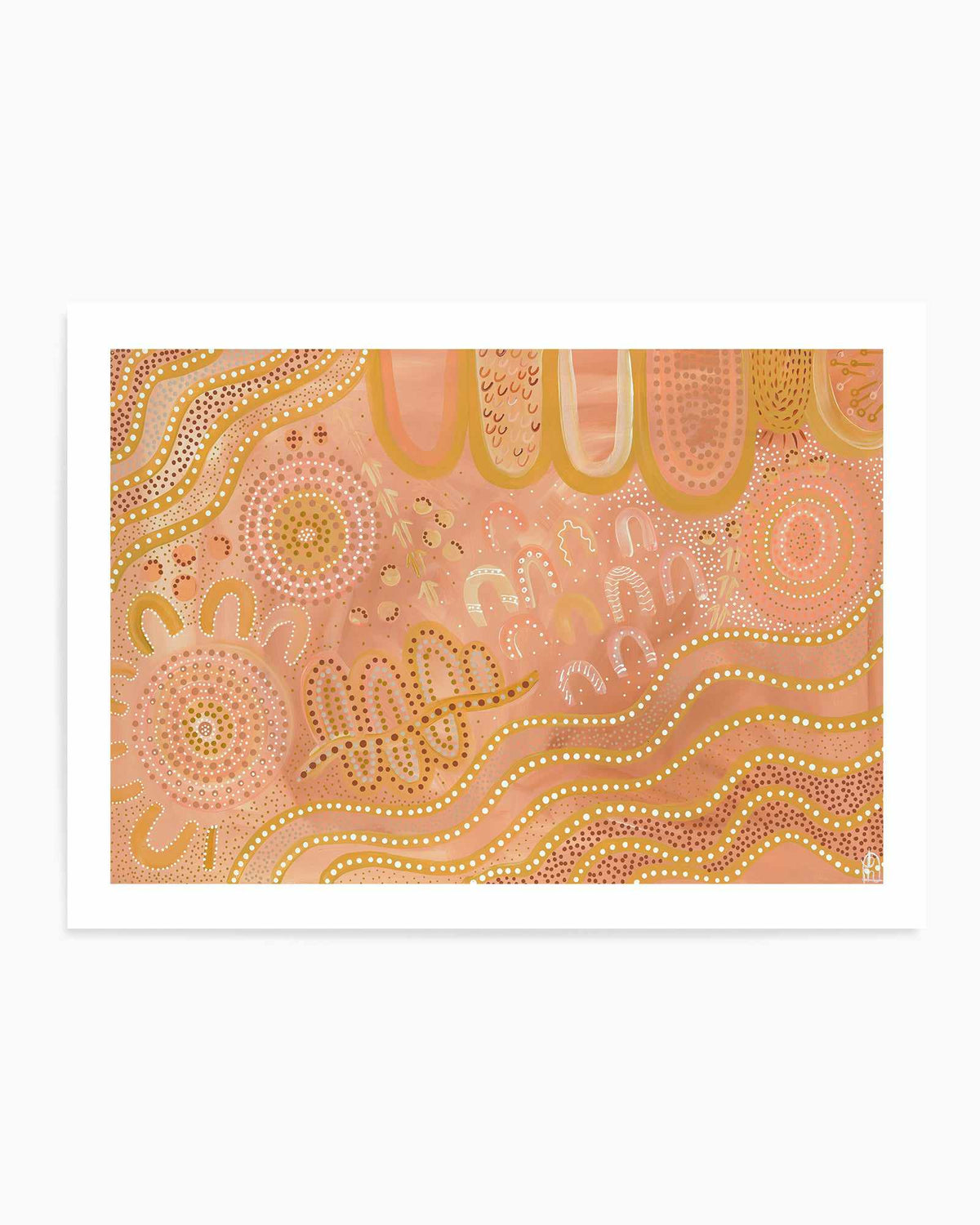 Warm Seasons by Bigi Nagala | Art Print from Olive et Oriel where you can shop wallpaper and artworks online