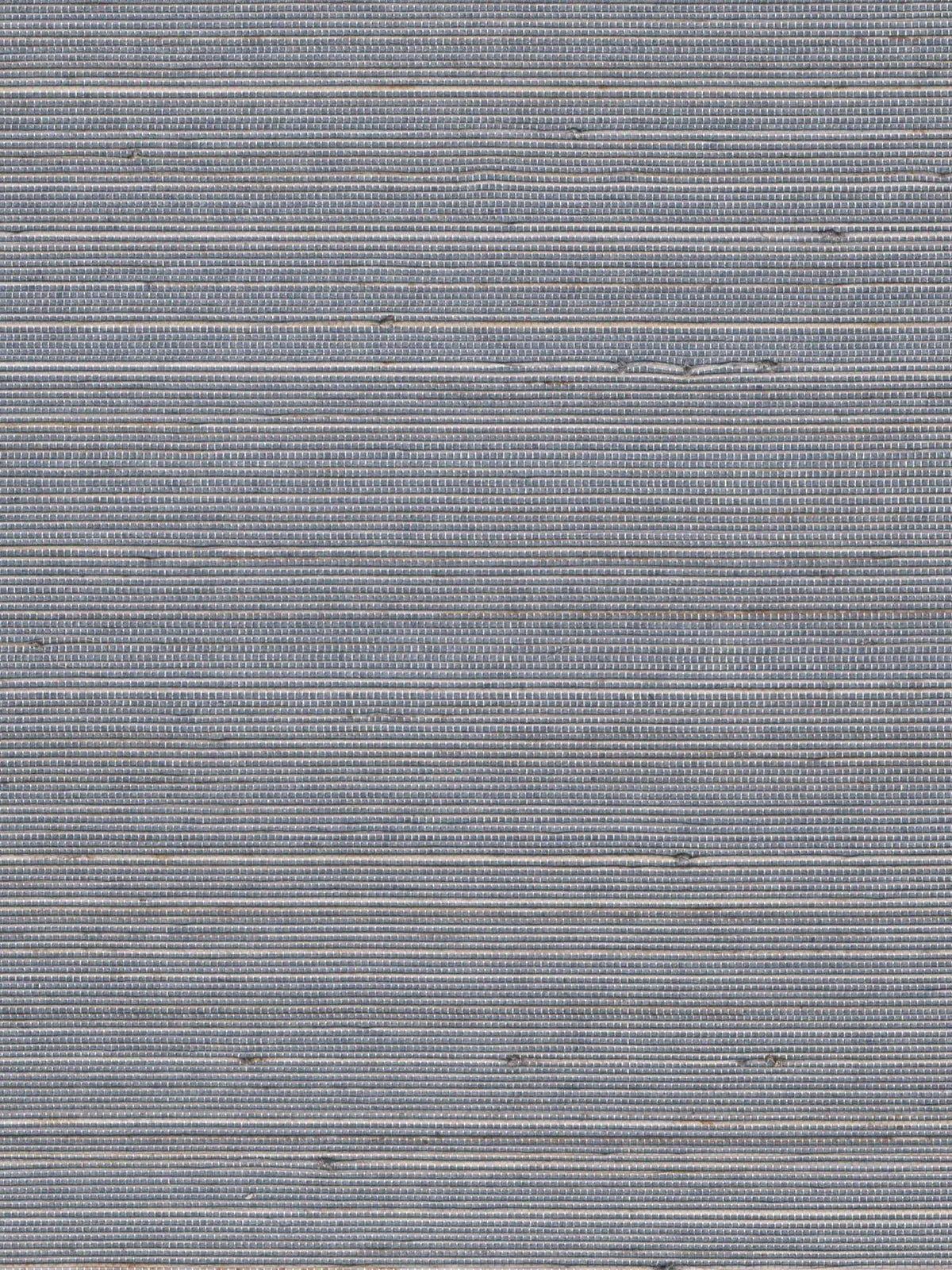 Slate Blue Fine Weave Abaca Wallpaper — 3:4 close-up of woven texture