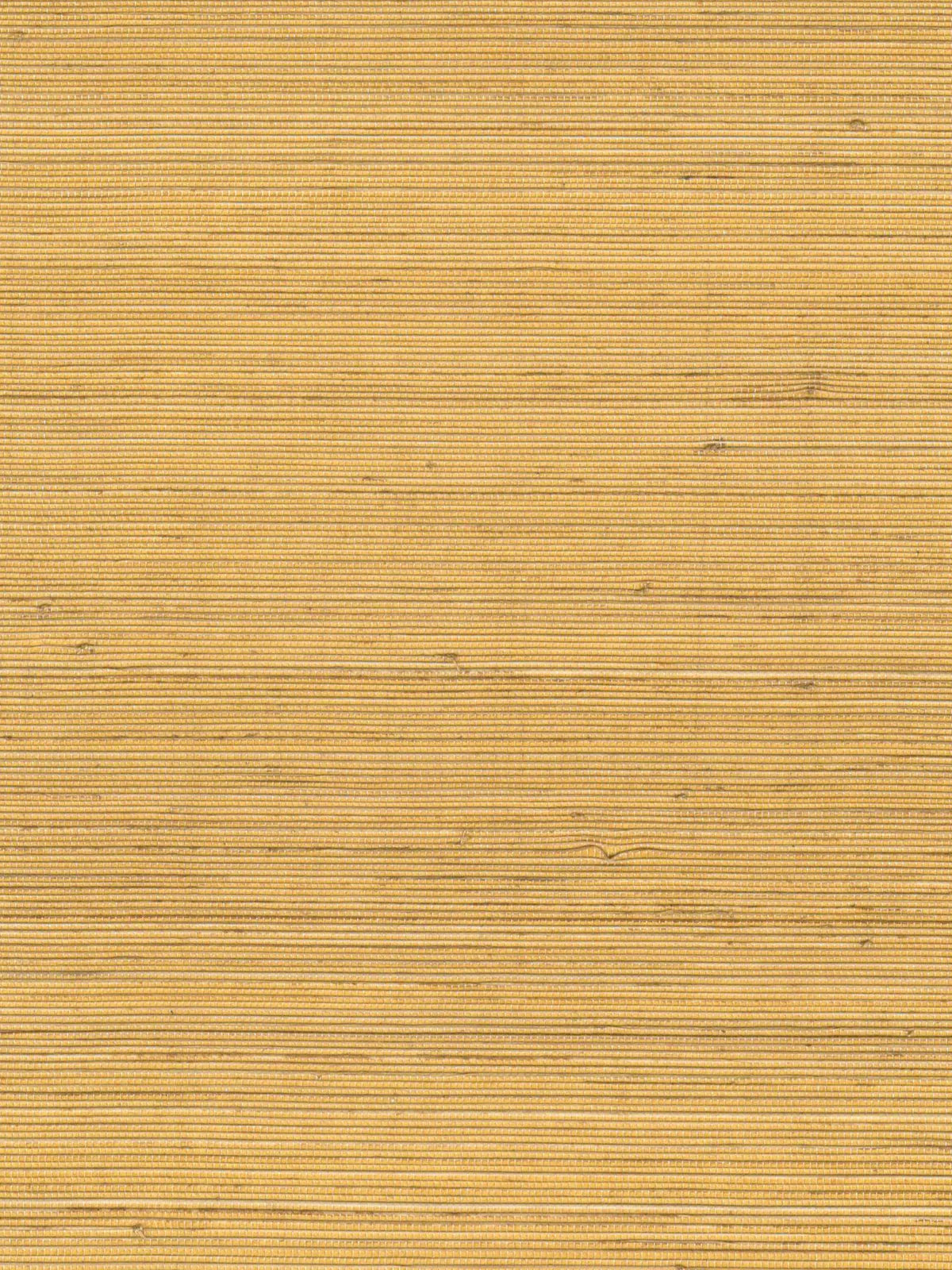 Warm Gold Woven Abaca Wallpaper — 3:4 close-up of woven texture