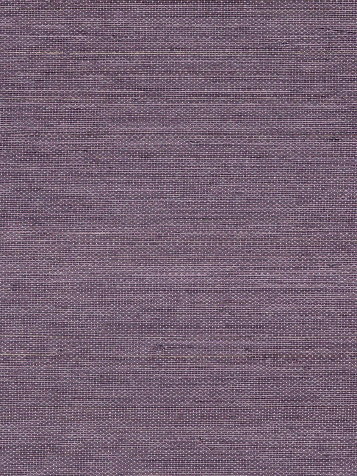 Aubergine Purple Textured Abaca Wallpaper — 3:4 close-up of woven texture