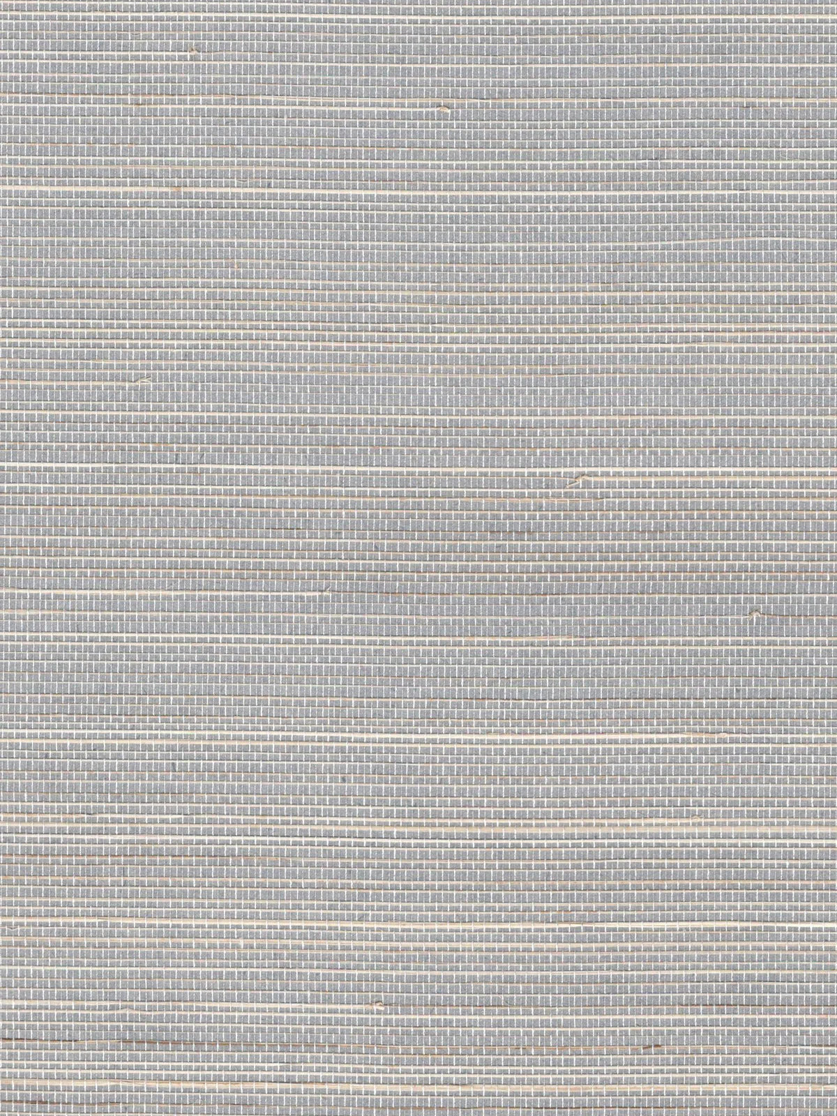 Silver Grey Striped Abaca Wallpaper — 3:4 close-up of woven texture