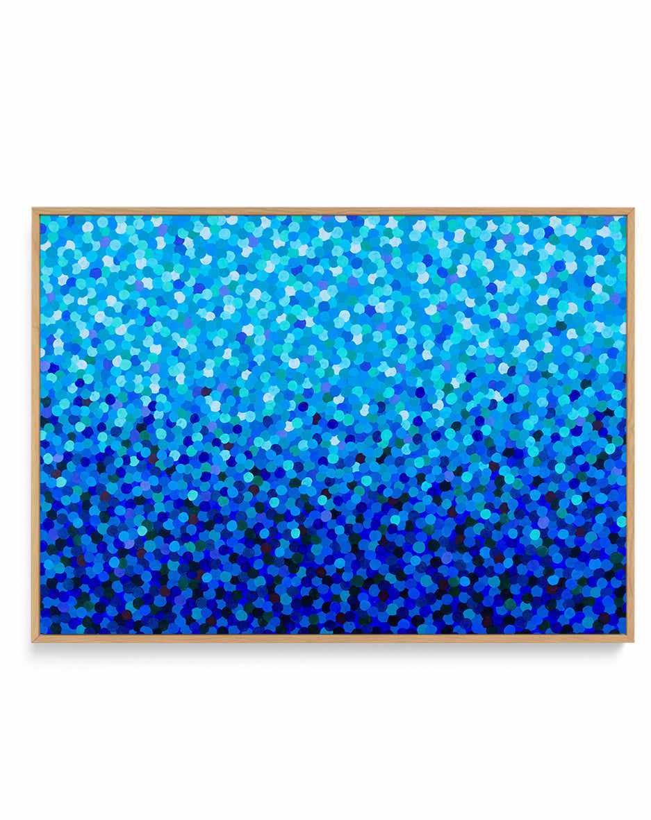 Ocean Dreaming by Katherine Spiller | Framed Canvas Art Print from Olive et Oriel where you can shop wallpaper and artworks online