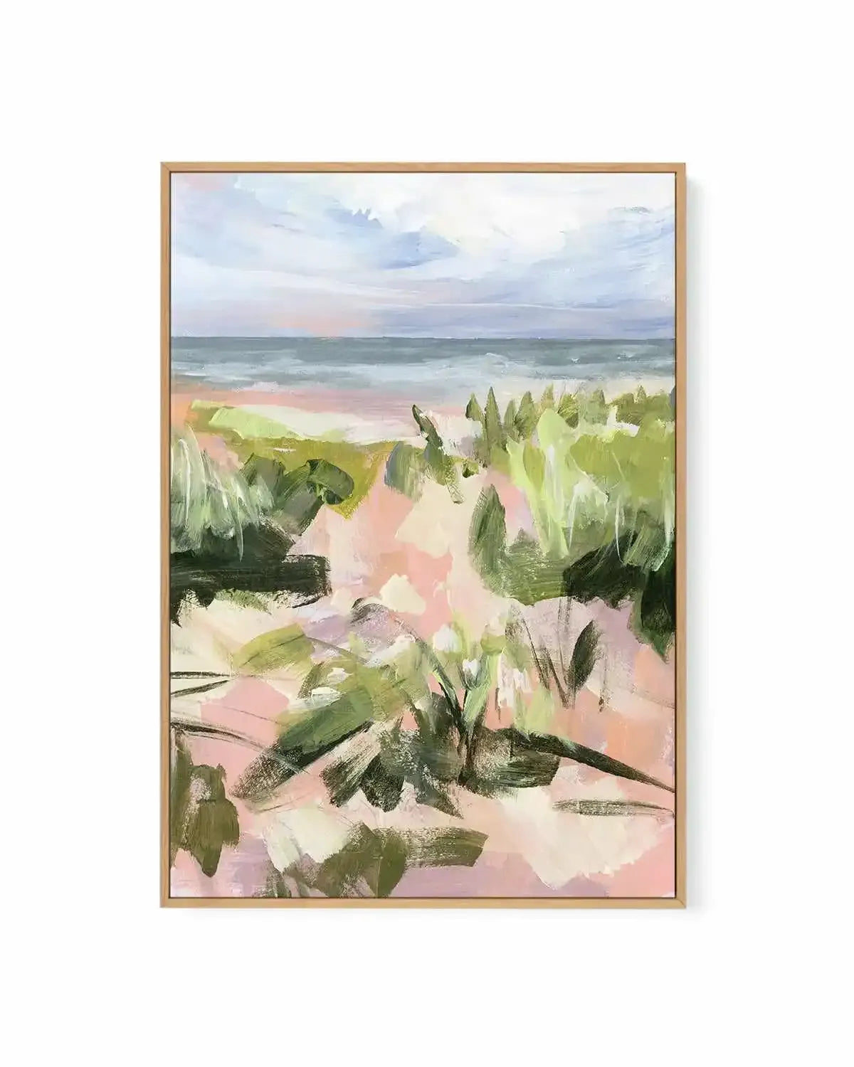 Ocean Kiss by Meredith O'Neal | Framed Canvas Art Print from Olive et Oriel where you can shop wallpaper and artworks online