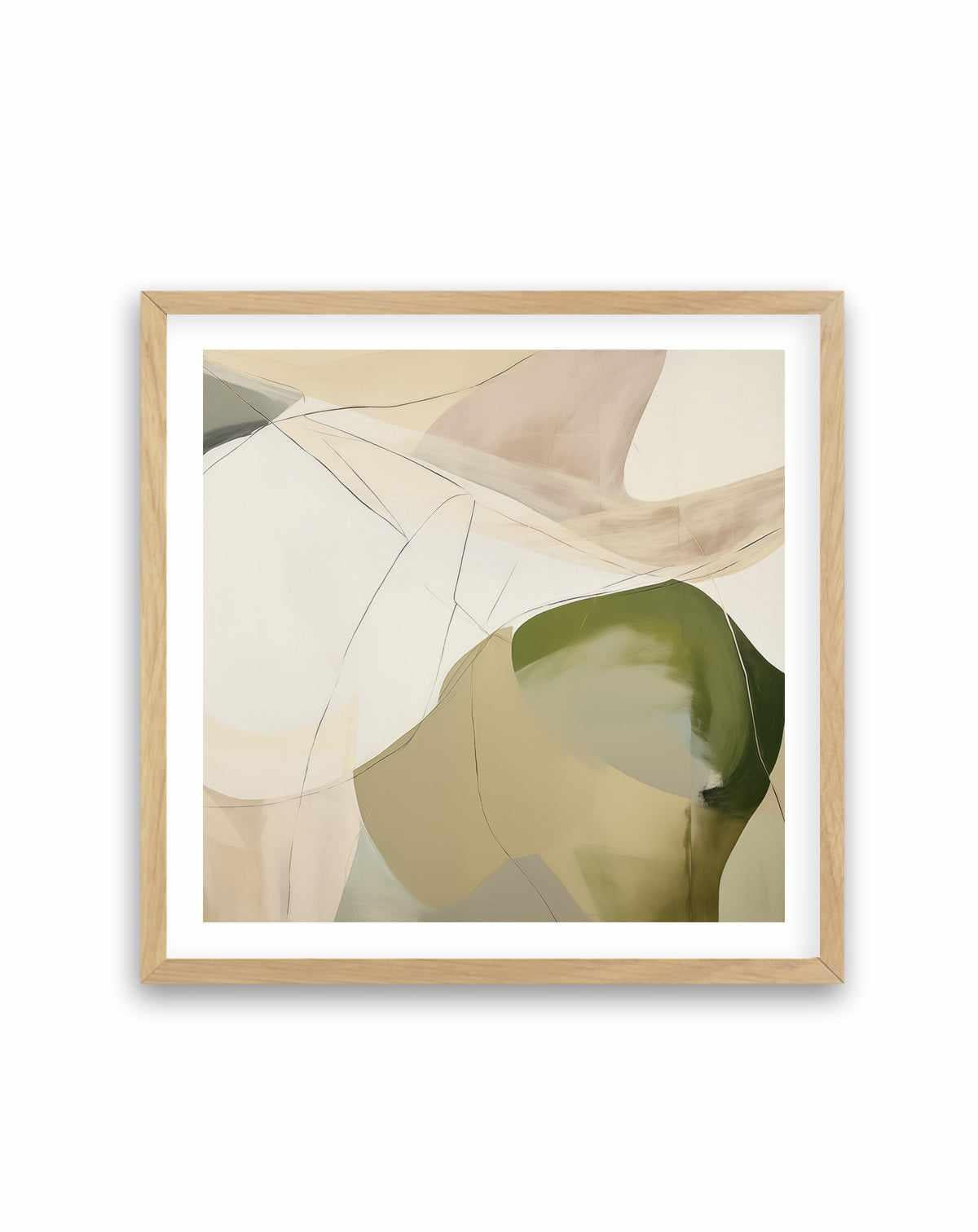 Olive Haze II | Art Print from Olive et Oriel where you can shop wallpaper and artworks online