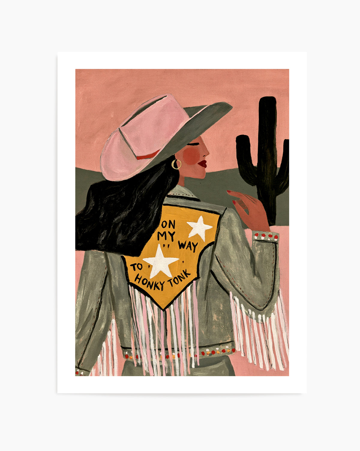 On My Way To Honky Tonk I | Art Print