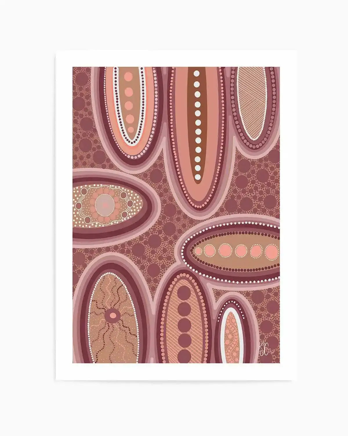 One of a Kind by Kiz Costelloe Art Print from Olive et Oriel where you can shop wallpaper and artworks online