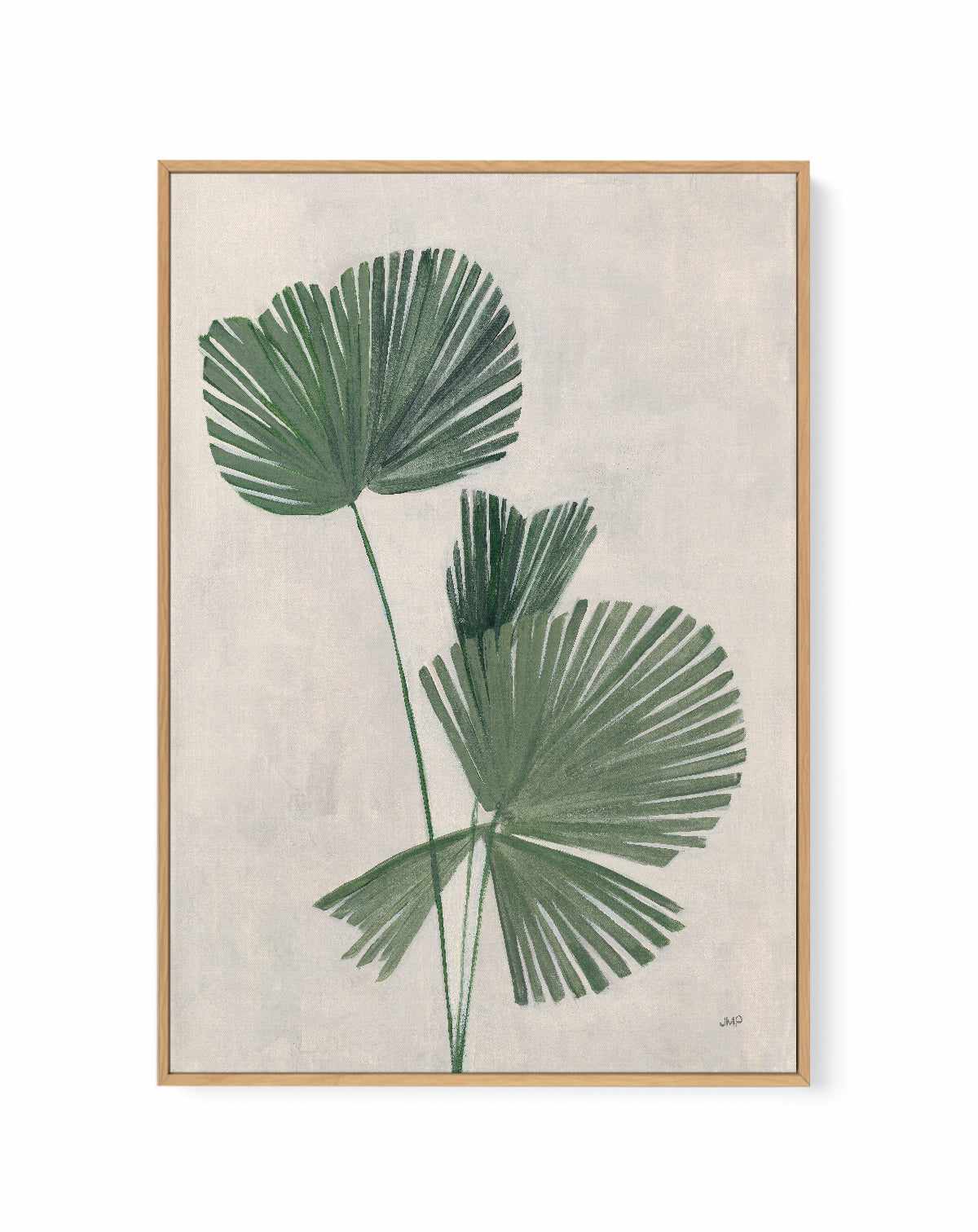 Palm Botanical III | Framed Canvas Art Print from Olive et Oriel where you can shop wallpaper and artworks online