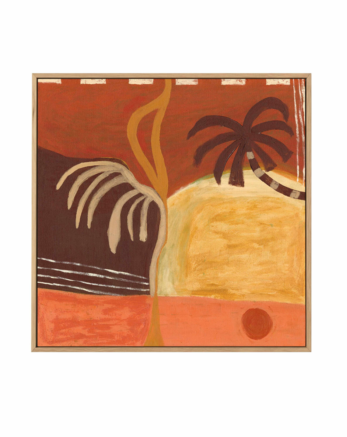 Palm Hawaii by Britney Turner | Framed Canvas Art Print from Olive et Oriel where you can shop wallpaper and artworks online