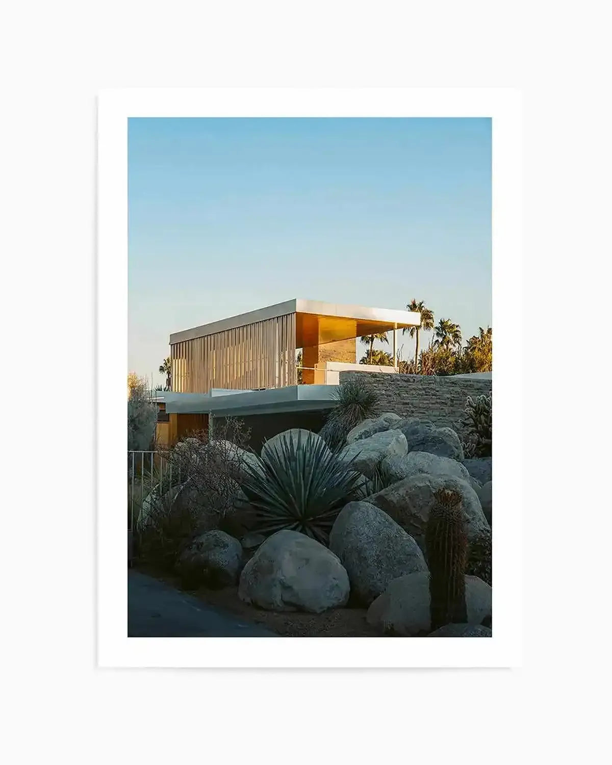 Palm Springs Condo by Finn Skagn Art Print from Olive et Oriel where you can shop wallpaper and artworks online
