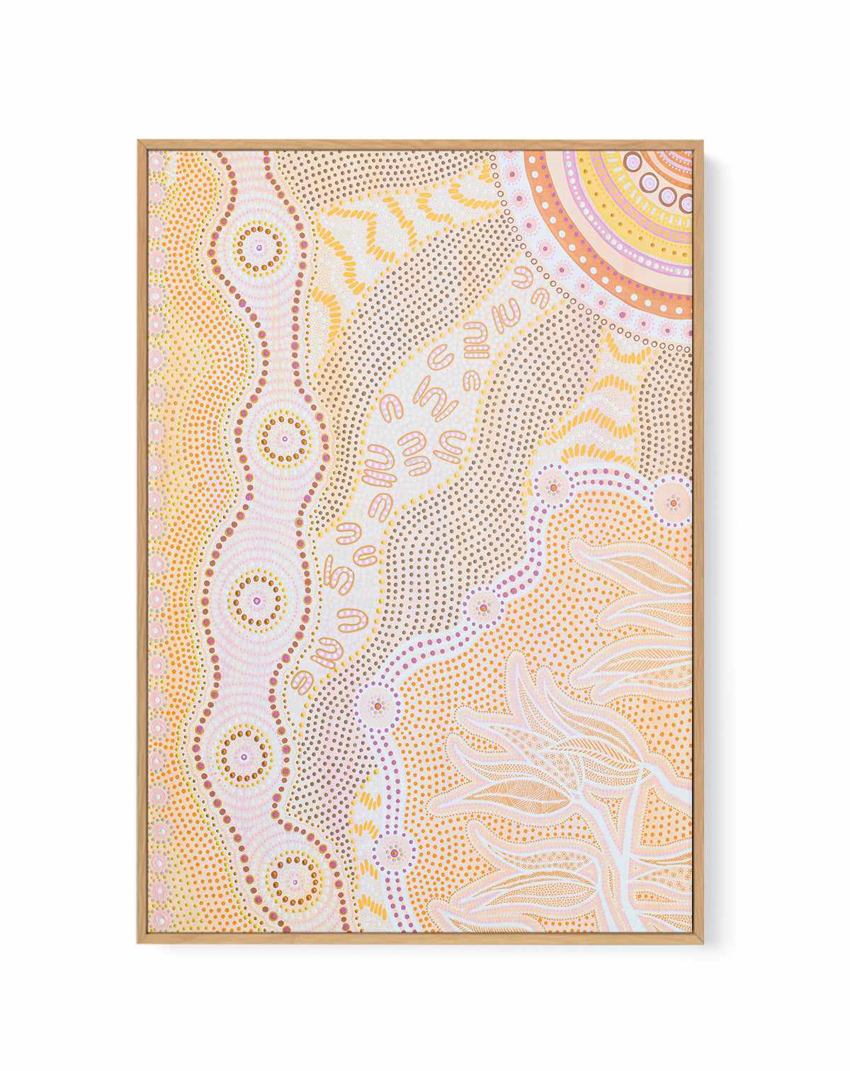 Passing Through by Domica Hill | Framed Canvas Art Print from Olive et Oriel where you can shop wallpaper and artworks online