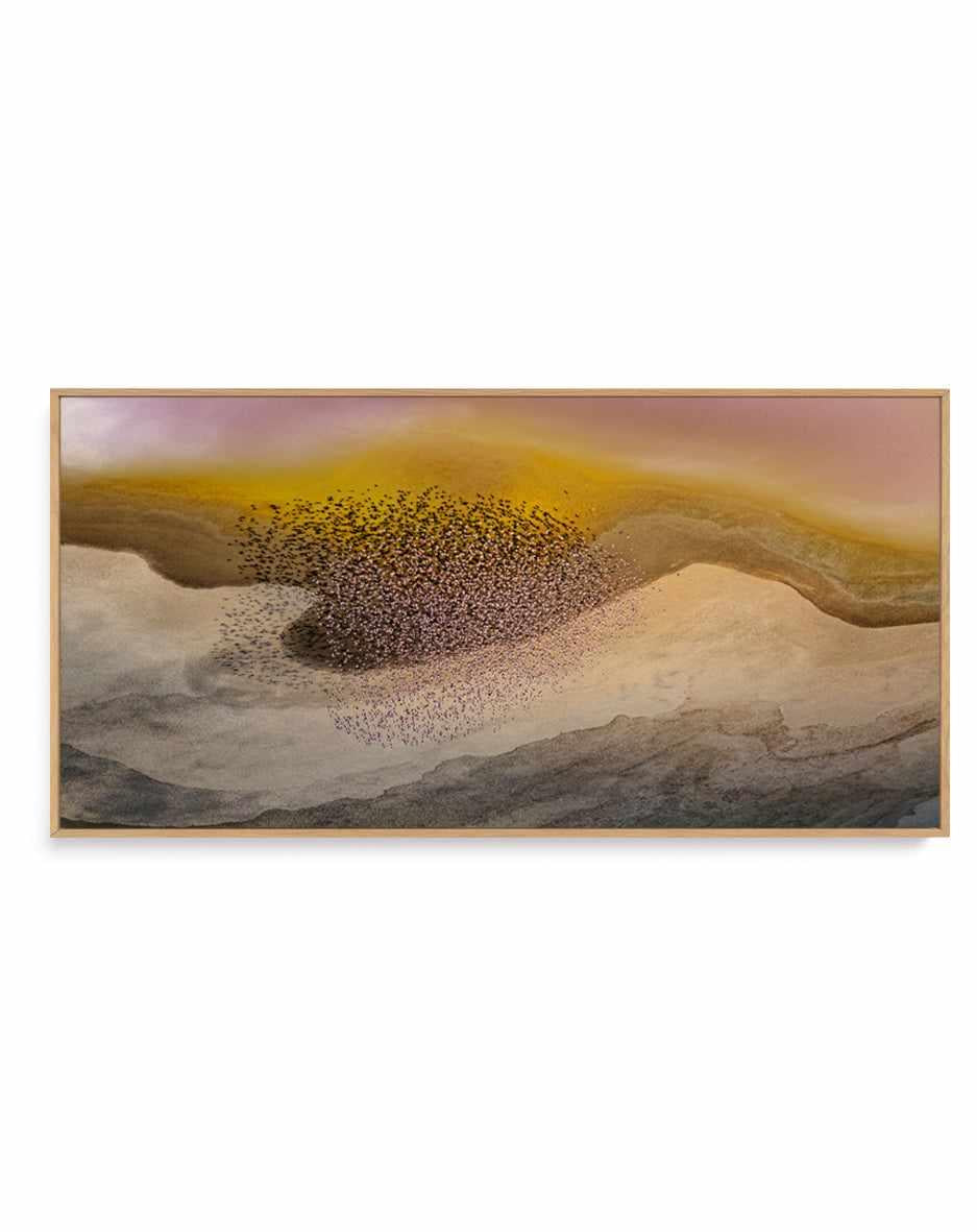 Pastel Earth by Phillip Chang | Panoramic Canvas Art Print from Olive et Oriel where you can shop wallpaper and artworks online