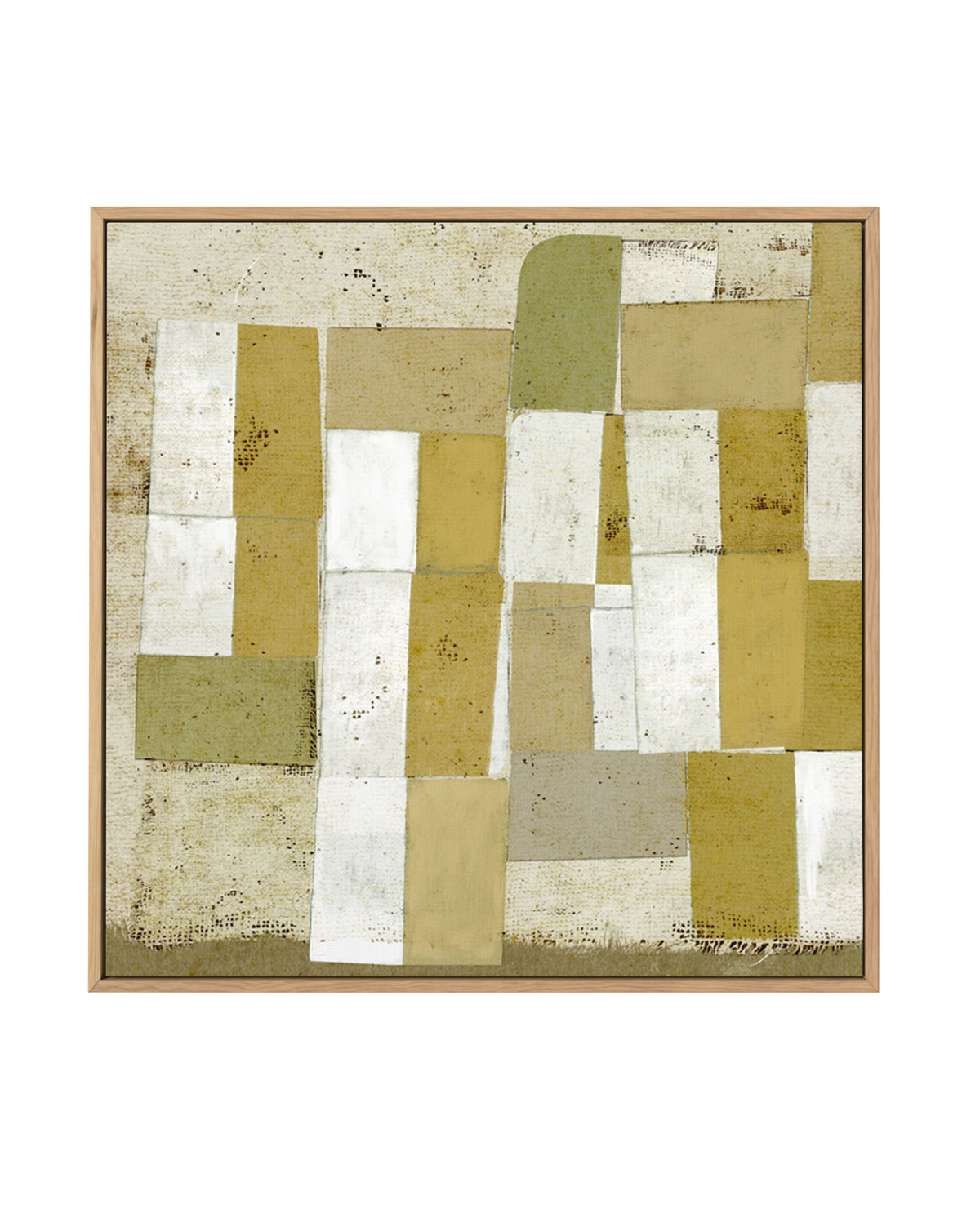 Patchwork 7 by Marco Marella | Framed Canvas Wall Art