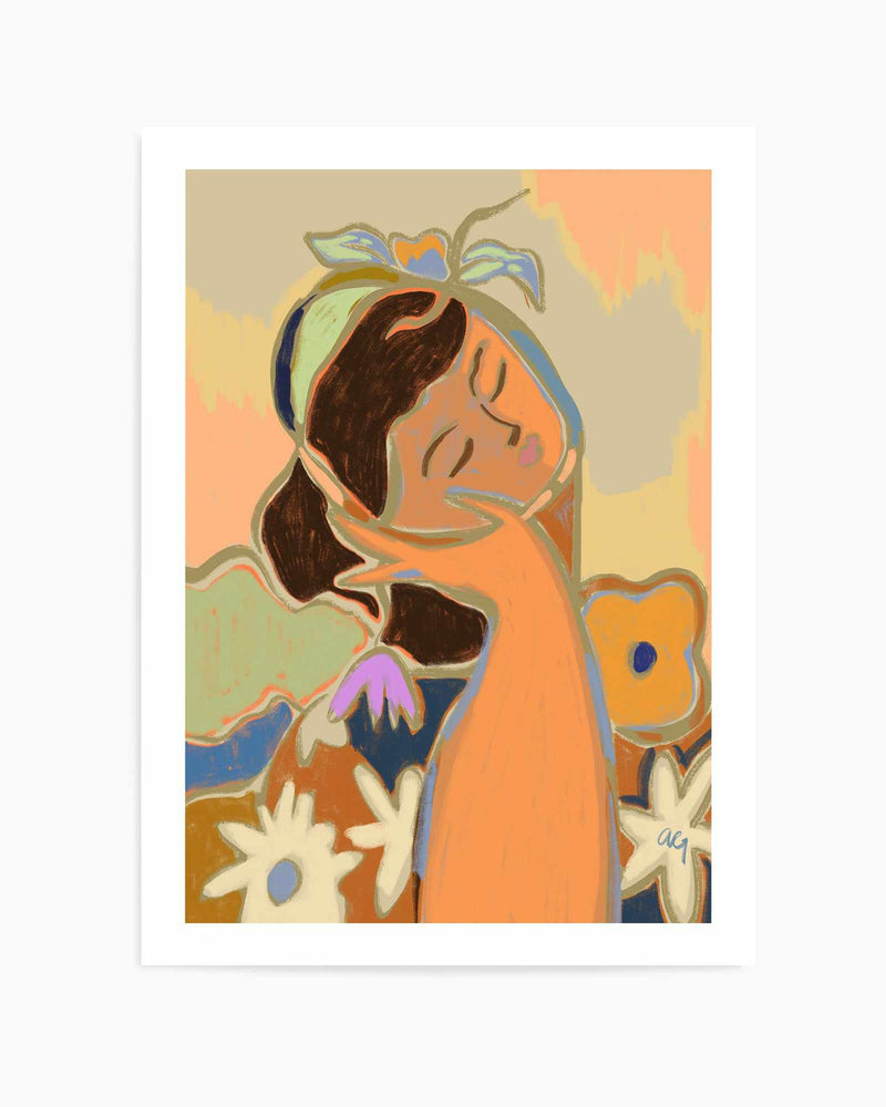 Peaceful by Arty Guava | Art Print