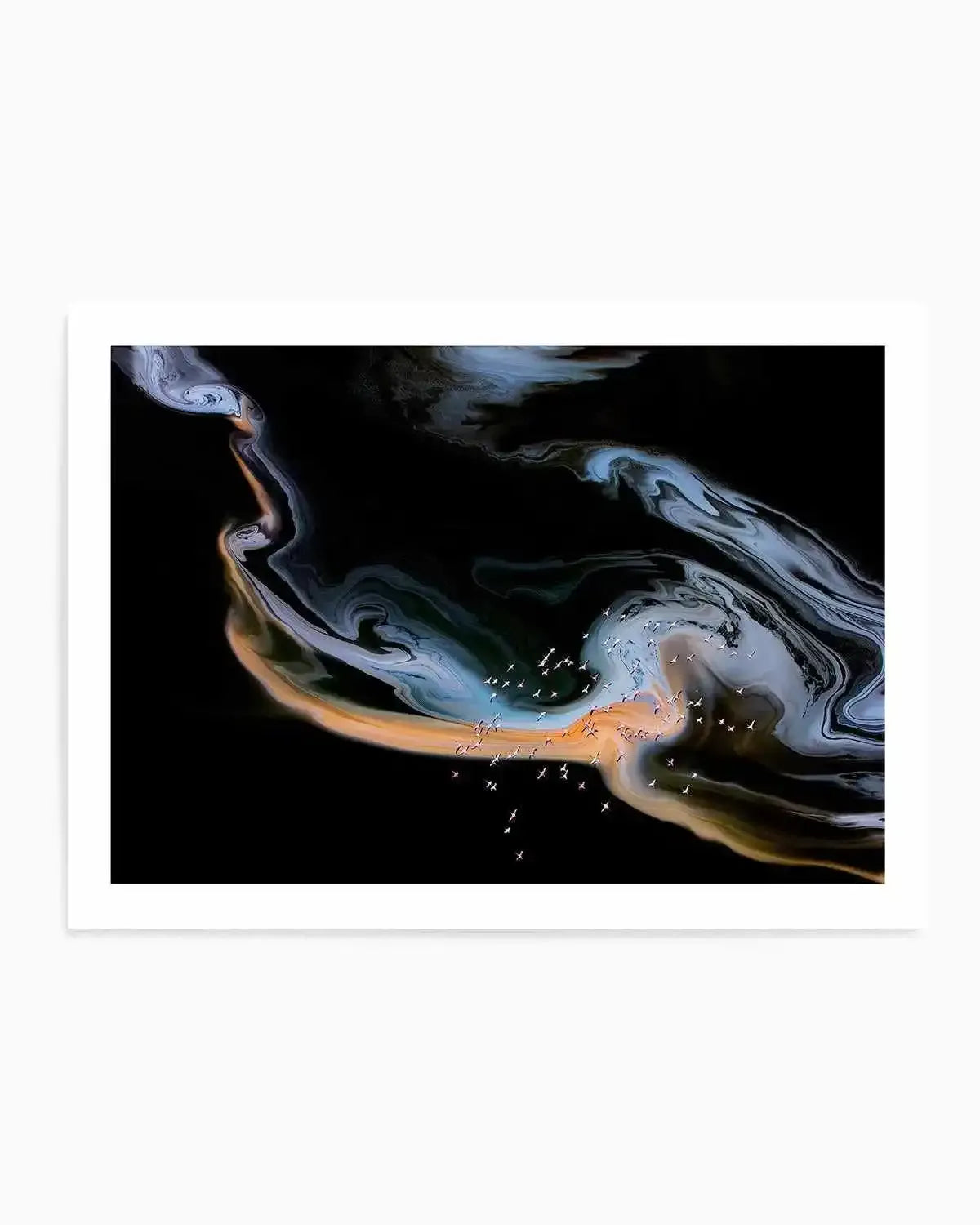 Peach Lake by Phillip Chang Art Print from Olive et Oriel where you can shop wallpaper and artworks online