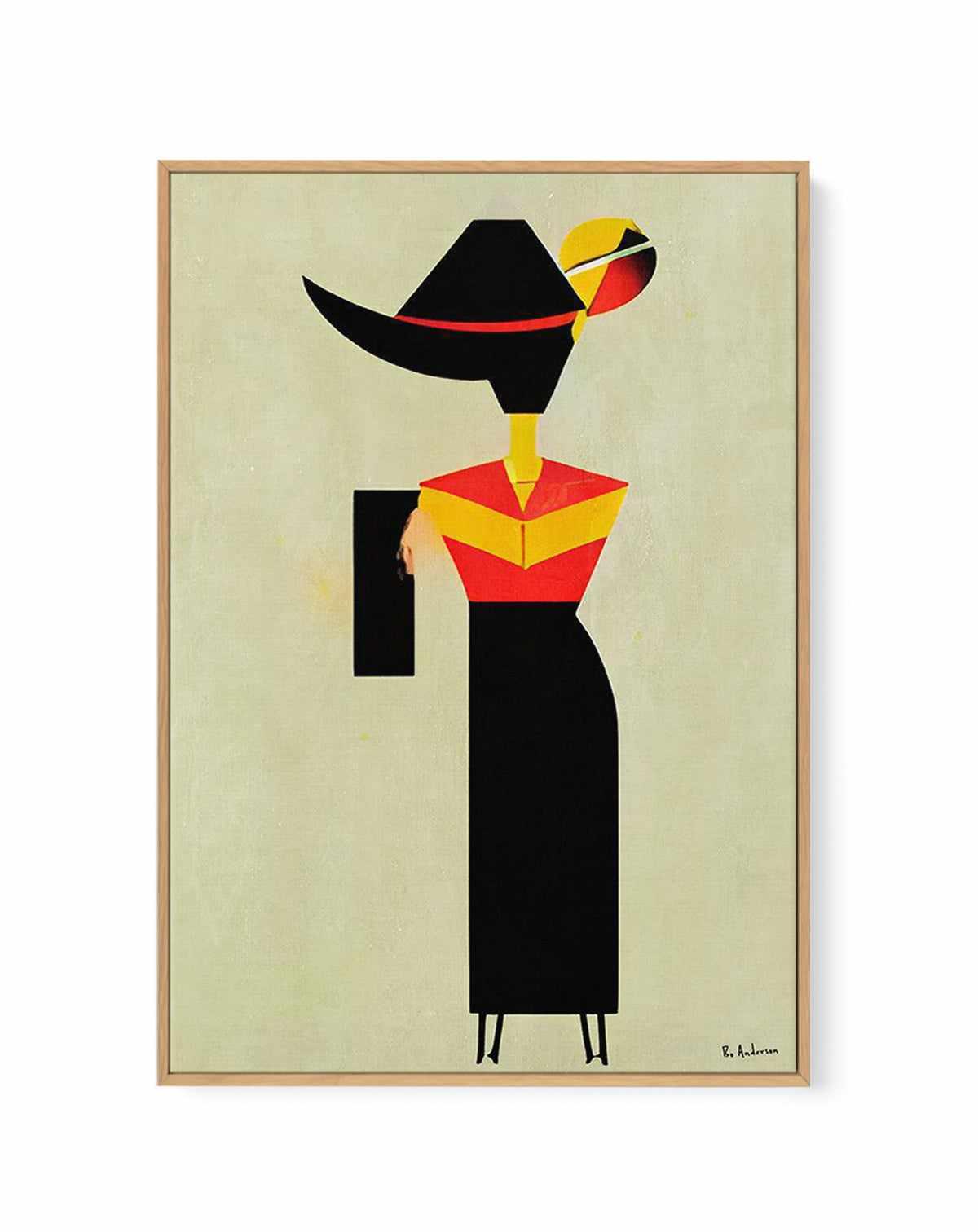 Picasso Mi Amor By Bo Anderson | Framed Canvas Art Print from Olive et Oriel where you can shop wallpaper and artworks online