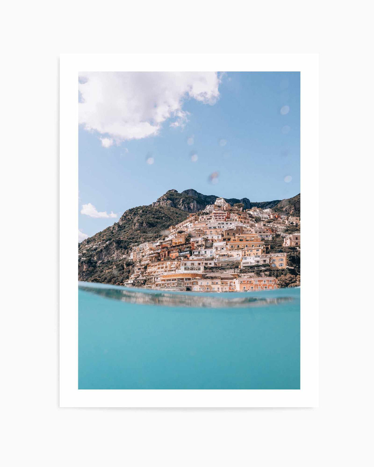 Positano Swim PT by Teigan Geercke Art Print from Olive et Oriel where you can shop wallpaper and artworks online