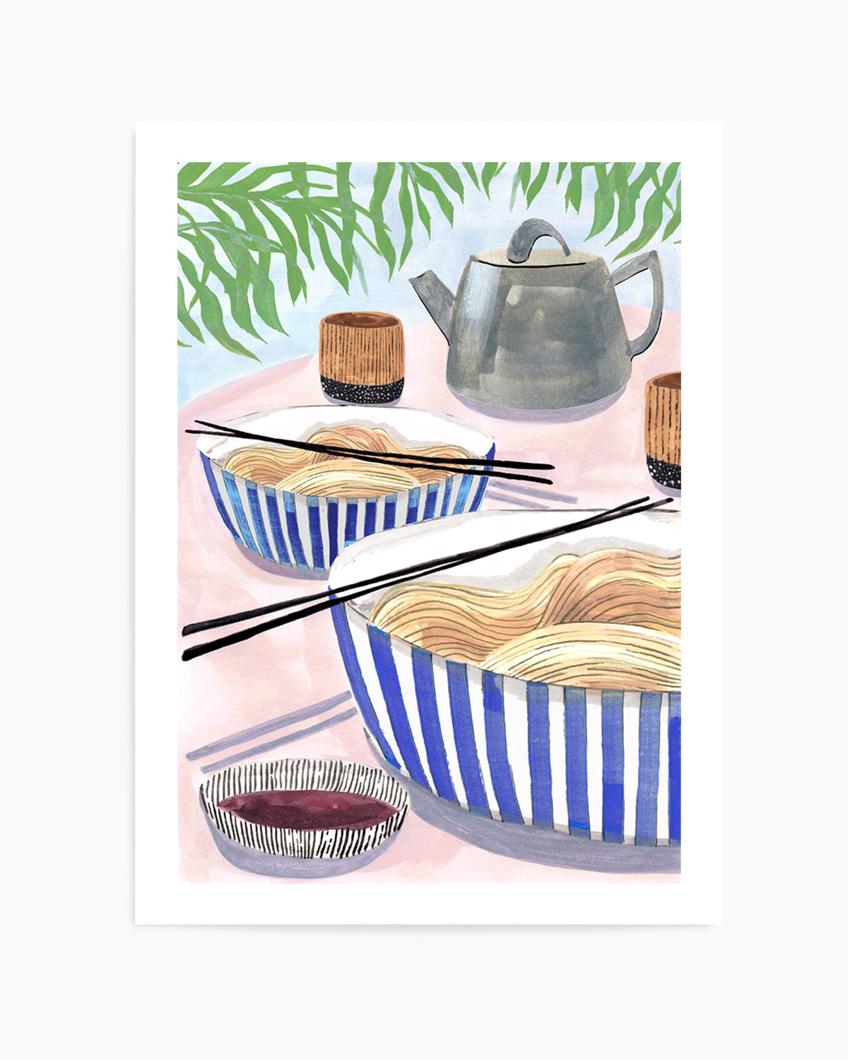 Ramen by Laura Page | Art Print
