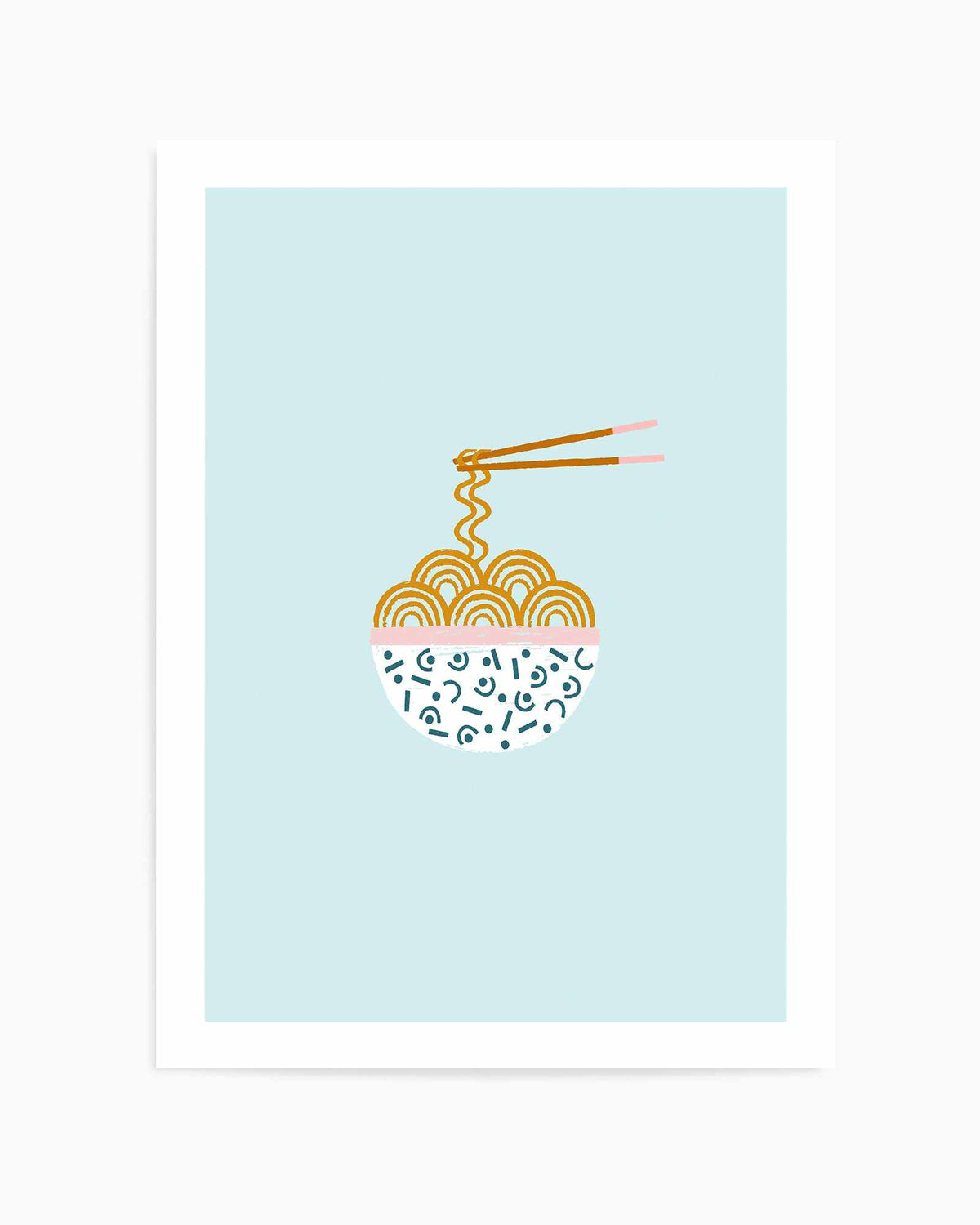 Ramen By Aislinn Simmonds | Art Print from Olive et Oriel where you can shop wallpaper and artworks online