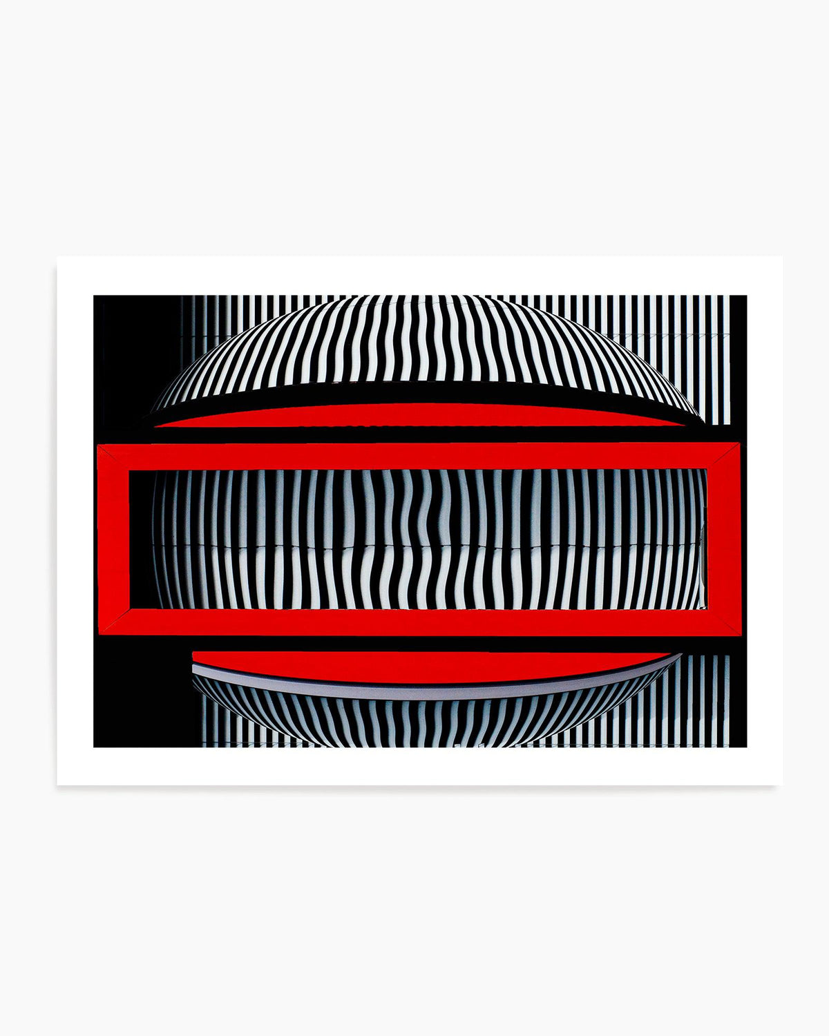 Red Frame With Altitude by Wayne Pearson | Art Print from Olive et Oriel where you can shop wallpaper and artworks online