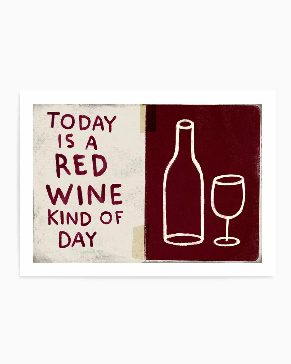 Red Wine by Marco Marella | Art Print from Olive et Oriel where you can shop wallpaper and artworks online