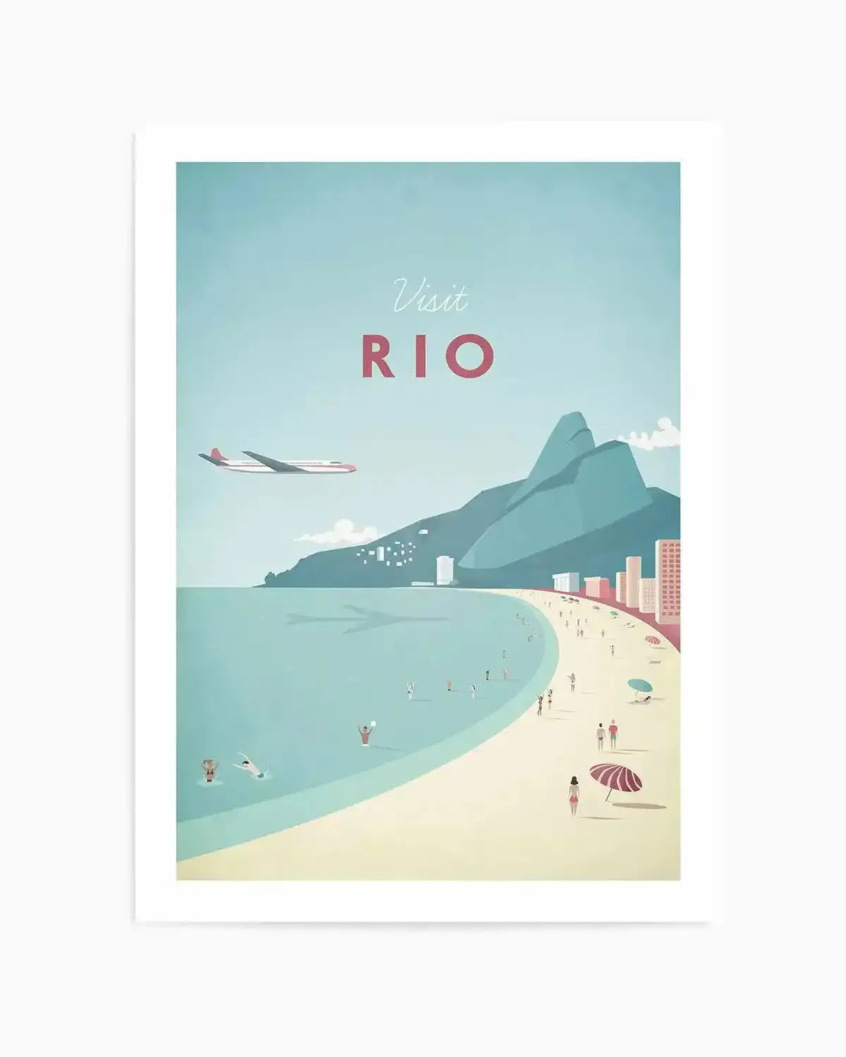 Rio by Henry Rivers Art Print from Olive et Oriel where you can shop wallpaper and artworks online