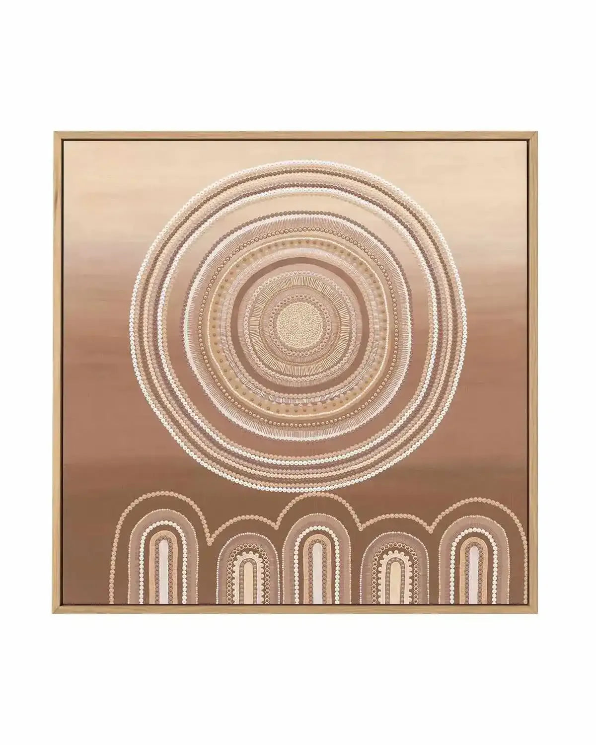Rise Up by Karissa Undy | Framed Canvas Art Print from Olive et Oriel where you can shop wallpaper and artworks online