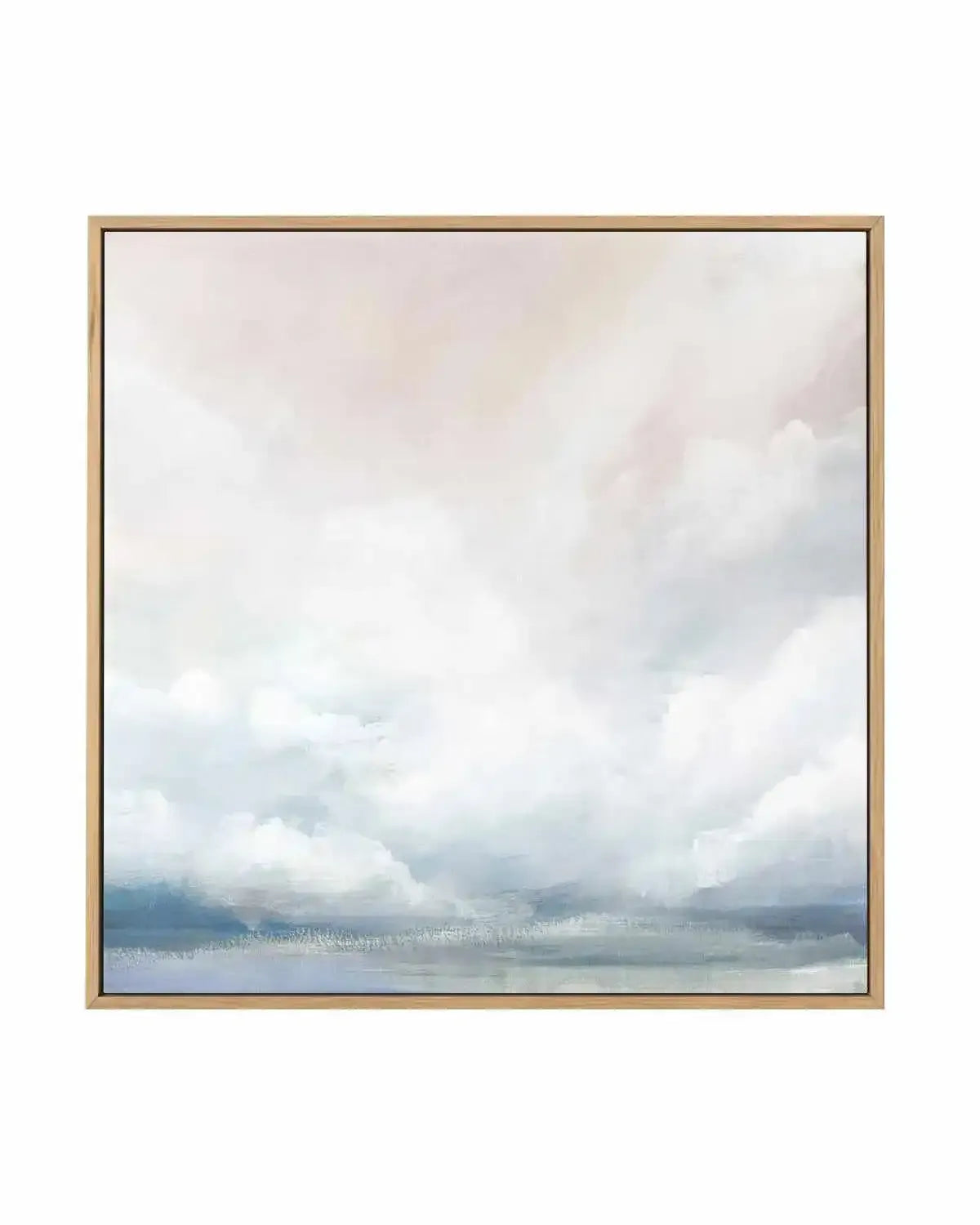 Rolling Clouds | Framed Canvas Art Print from Olive et Oriel where you can shop wallpaper and artworks online