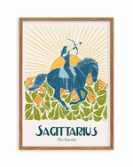 Sagittarius By Jenny Liz Rome Art Print