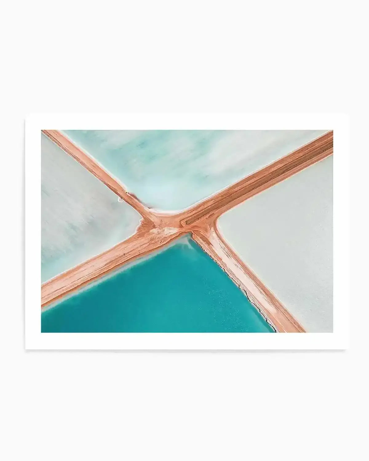 Salt Fields III Art Print from Olive et Oriel where you can shop wallpaper and artworks online