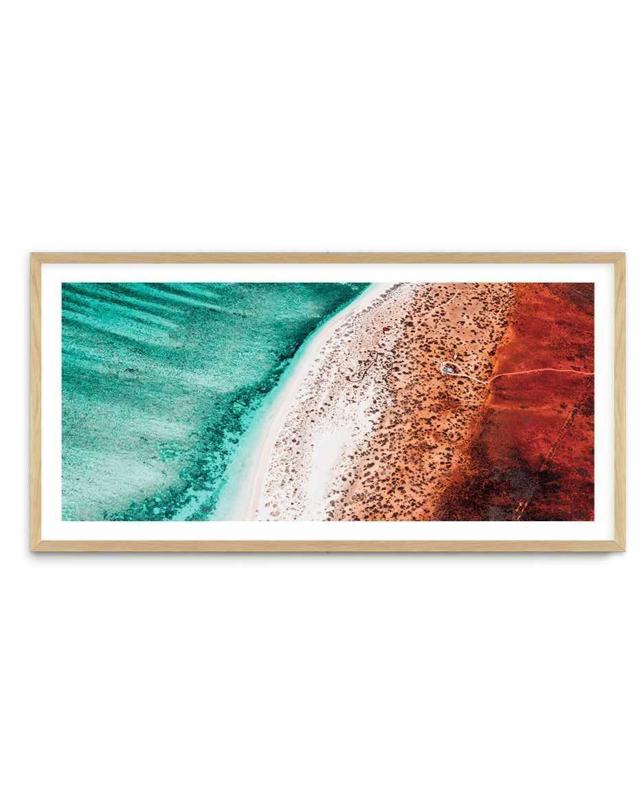Sand to Sea WA | Panoramic Art Print from Olive et Oriel where you can shop wallpaper and artworks online