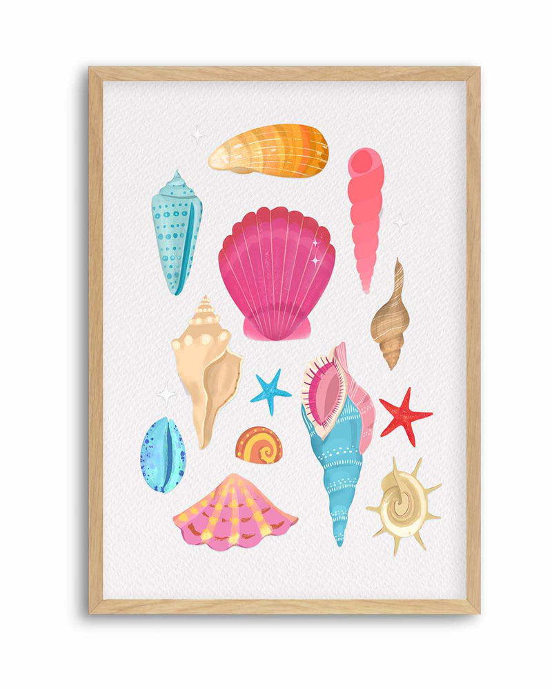 Seashells By Petra Lizde | Art Print