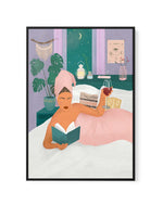 Self Care By Petra Lizde | Framed Canvas Art Print