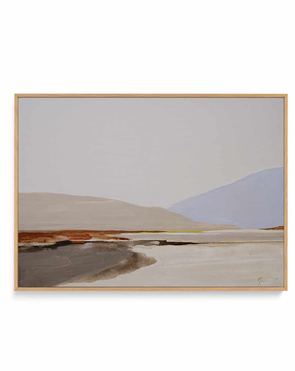 Serenity Land By Shina Choi | Framed Canvas Art Print from Olive et Oriel where you can shop wallpaper and artworks online