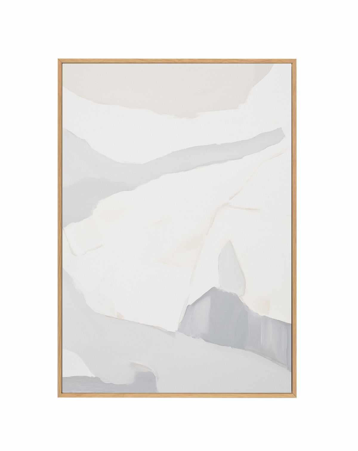 Shades of Grey II | Framed Canvas Art Print from Olive et Oriel where you can shop wallpaper and artworks online