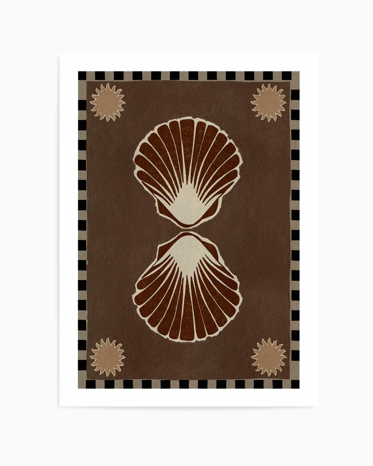 Shell by Shatha Al Dafai | Art Print from Olive et Oriel where you can shop wallpaper and artworks online
