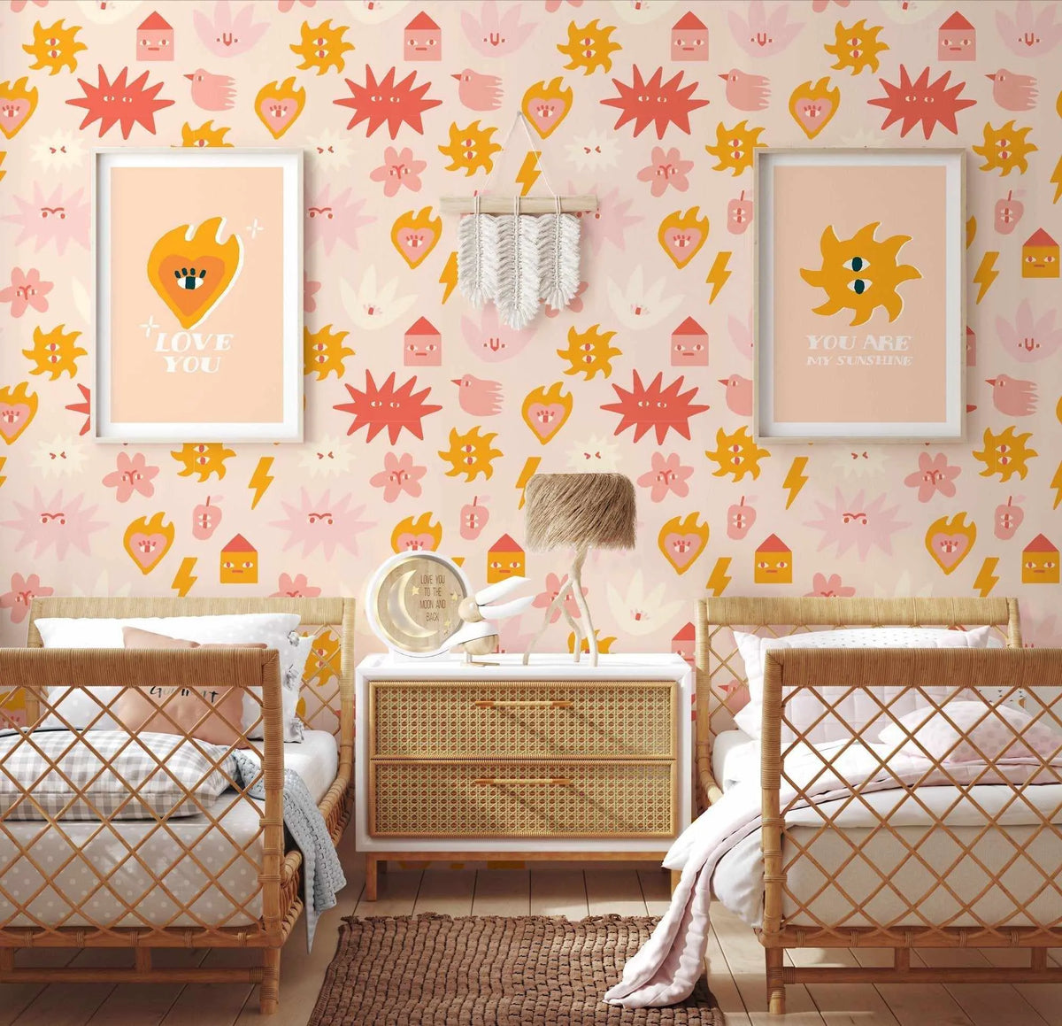Side Kicks Wallpaper-Wallpaper-Buy Kids Removable Wallpaper Online Our Custom Made Children’s Wallpapers Are A Fun Way To Decorate And Enhance Boys Bedroom Decor And Girls Bedrooms They Are An Amazing Addition To Your Kids Bedroom Walls Our Collection of Kids Wallpaper Is Sure To Transform Your Kids Rooms Interior Style From Pink Wallpaper To Dinosaur Wallpaper Even Marble Wallpapers For Teen Boys Shop Peel And Stick Wallpaper Online Today With Olive et Oriel