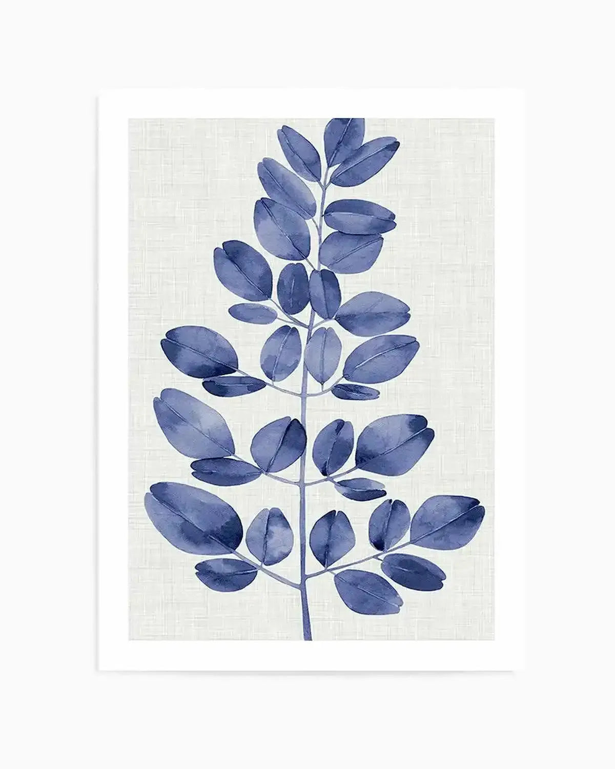 Simple Leaf Art Print from Olive et Oriel where you can shop wallpaper and artworks online