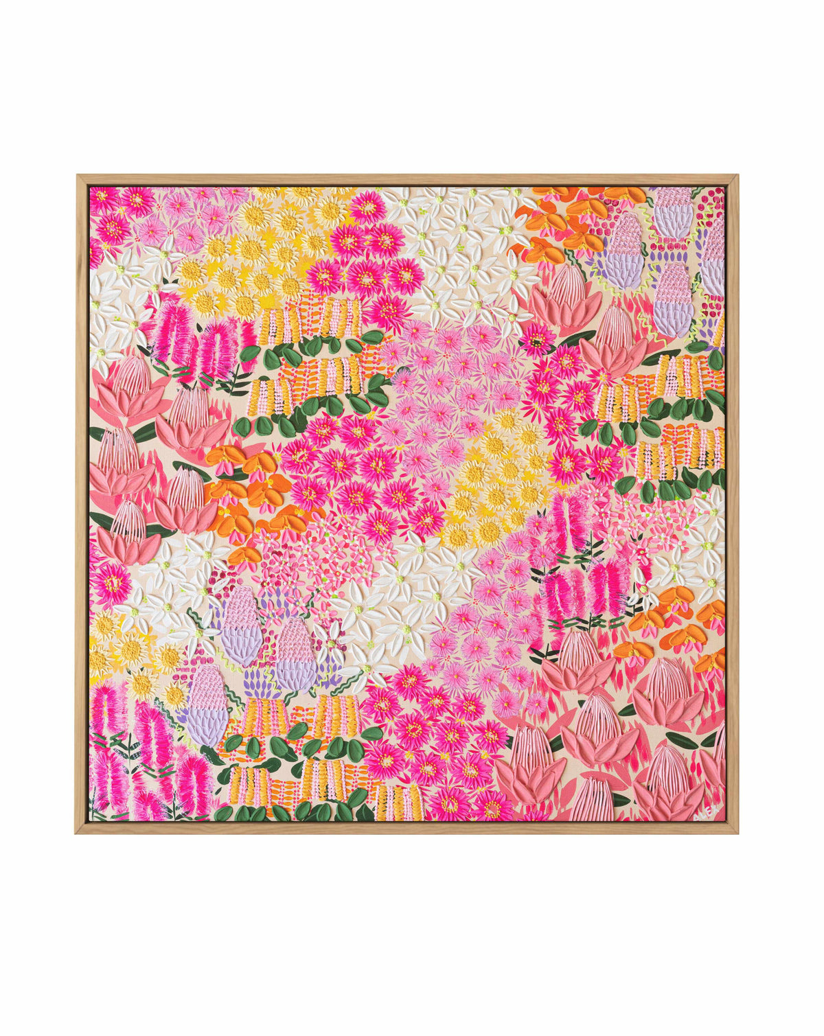 Sit Stay by Alex Mason | Framed Canvas Art Print from Olive et Oriel where you can shop wallpaper and artworks online