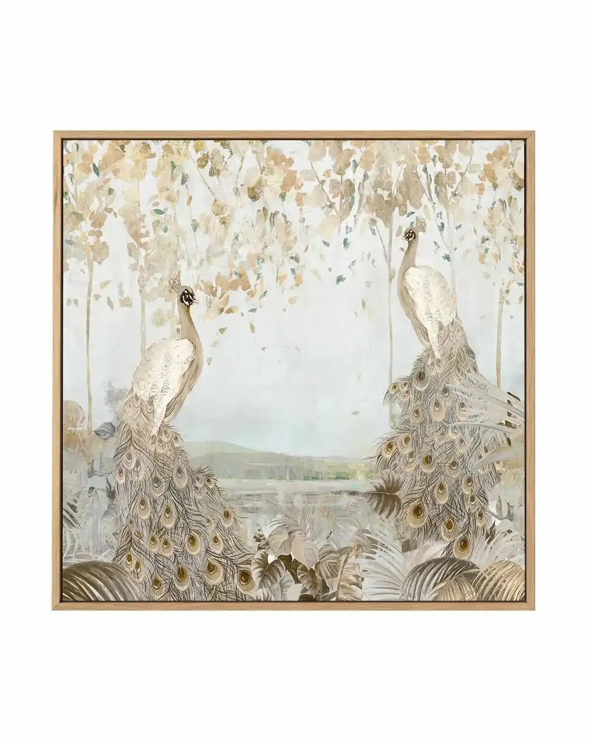 Splender Forest | Framed Canvas Art Print from Olive et Oriel where you can shop wallpaper and artworks online