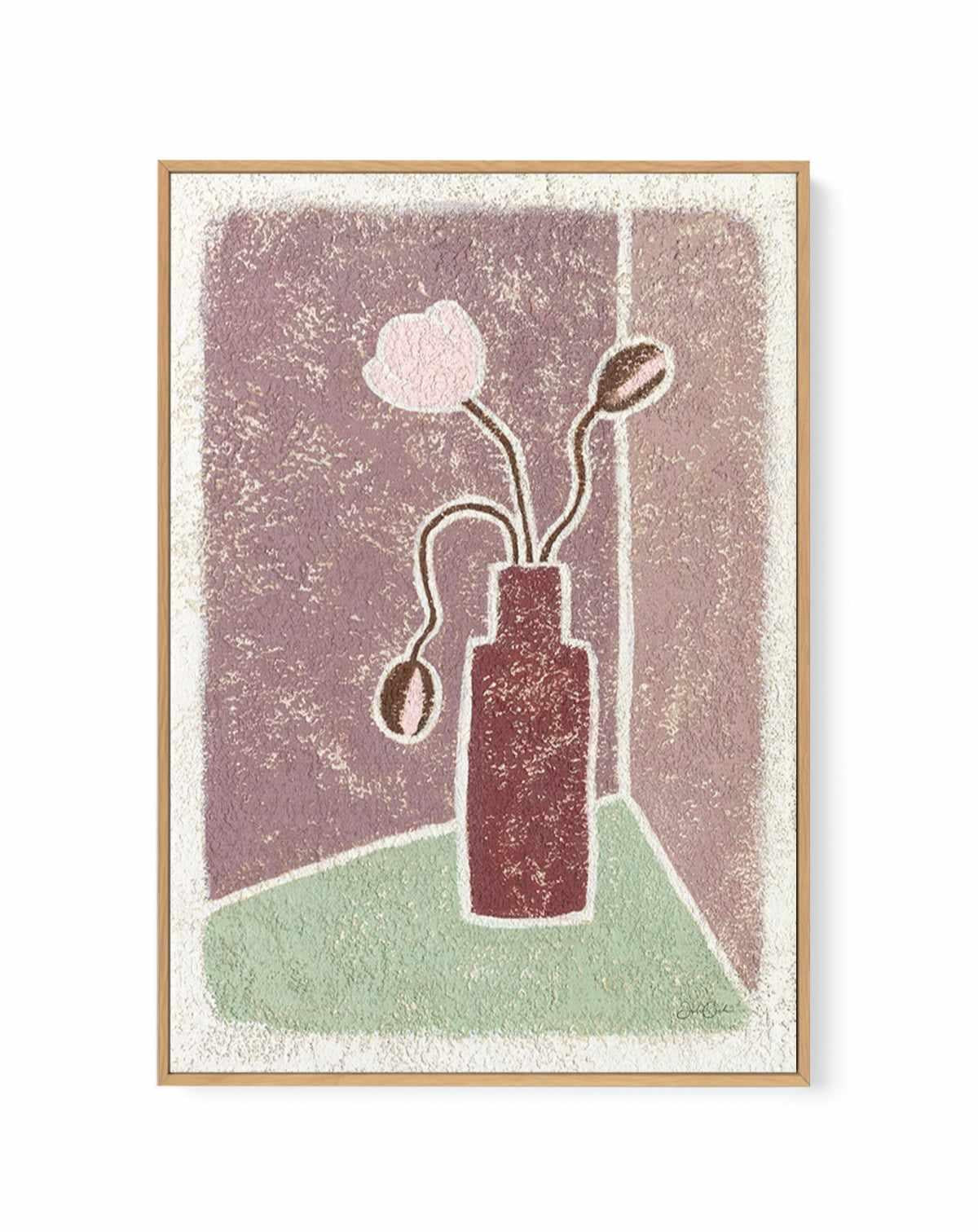 Spring in a Vase by Julie Celina | Framed Canvas Art Print from Olive et Oriel where you can shop wallpaper and artworks online