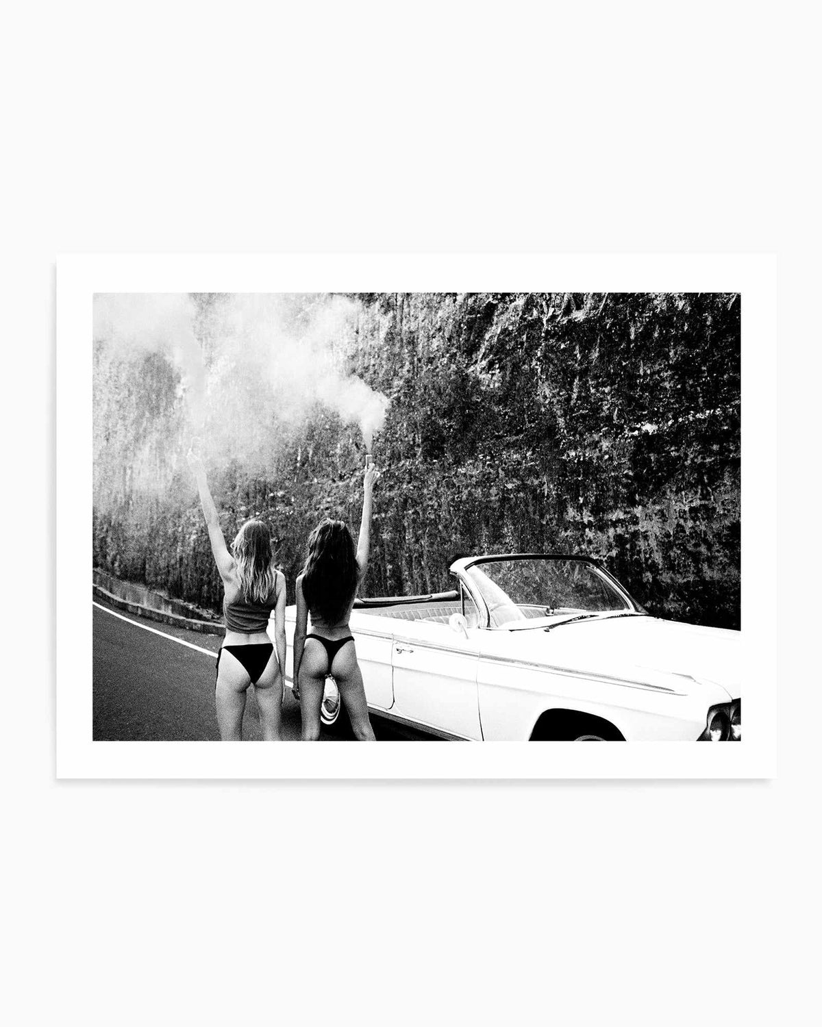 Starlet B&W by Amy Hallam | Art Print from Olive et Oriel where you can shop wallpaper and artworks online