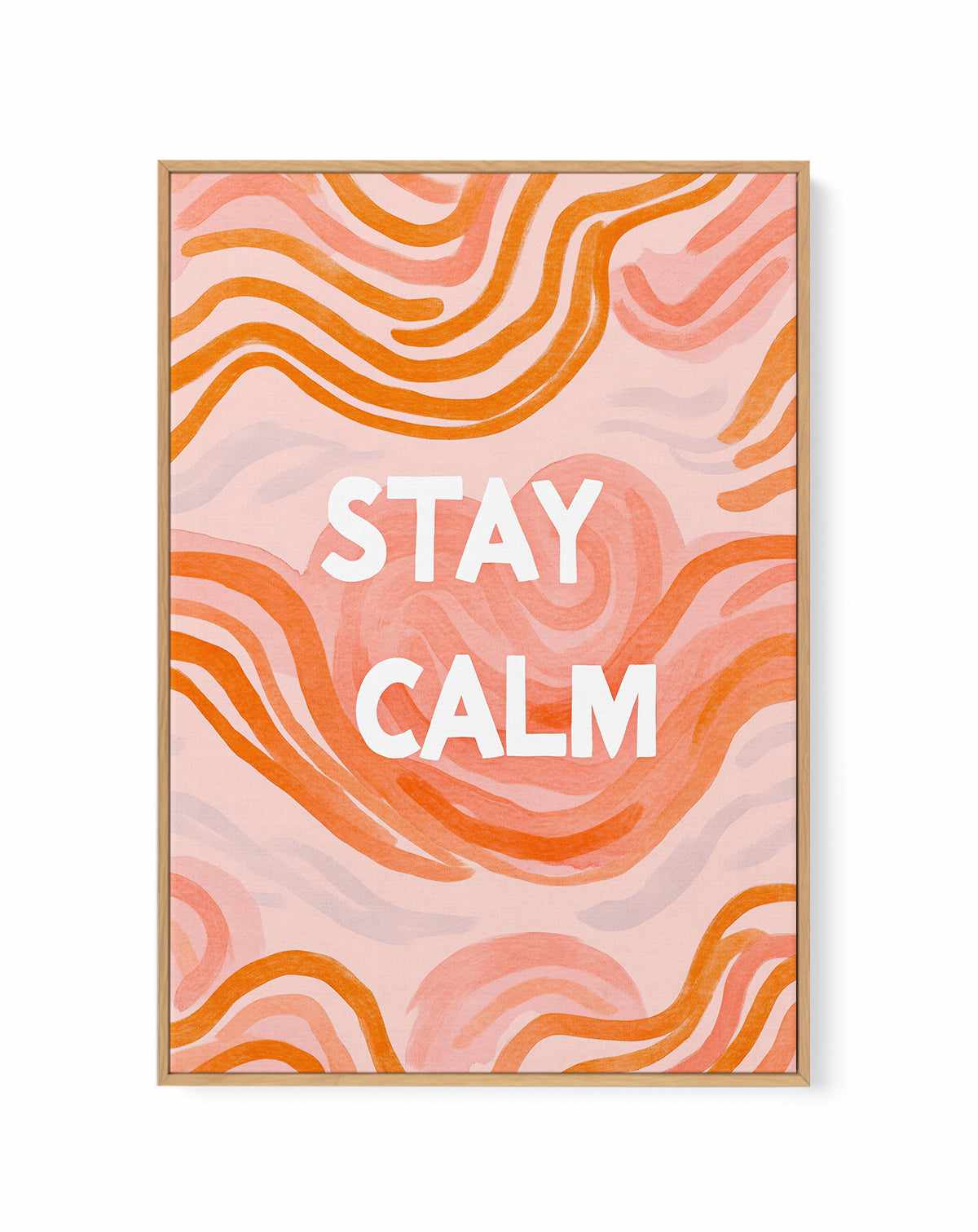 Stay calm II | Framed Canvas Art Print from Olive et Oriel where you can shop wallpaper and artworks online