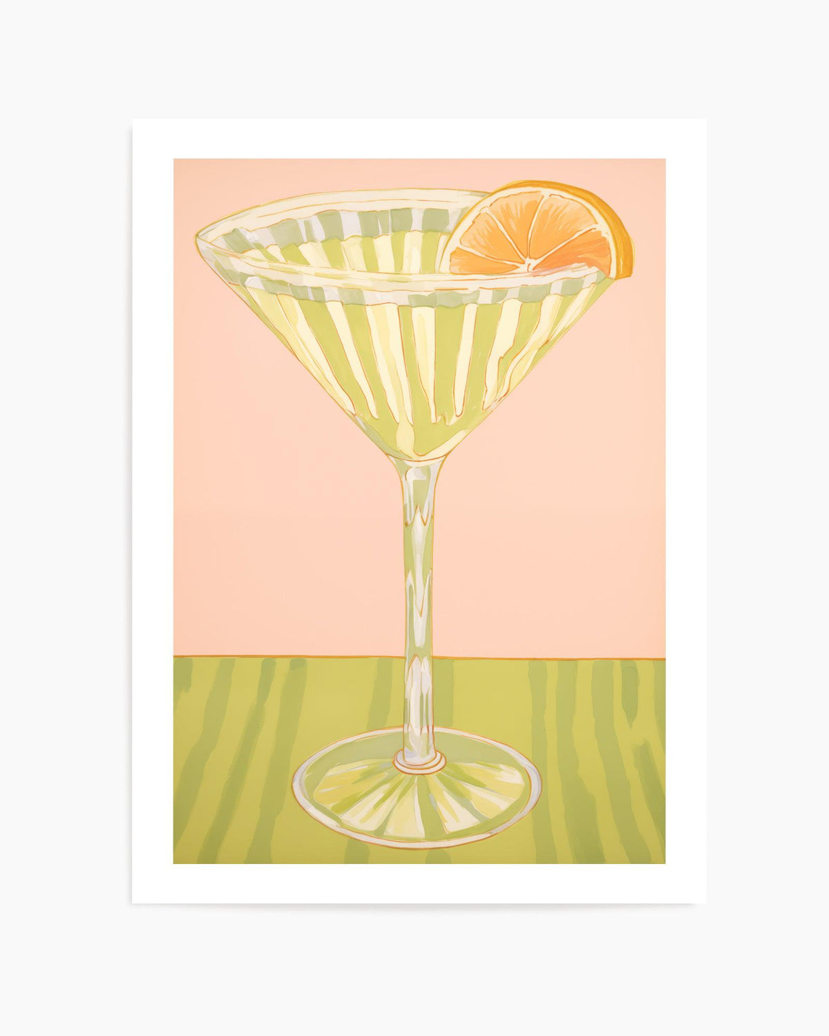 Summer Cocktails | Art Print from Olive et Oriel where you can shop wallpaper and artworks online