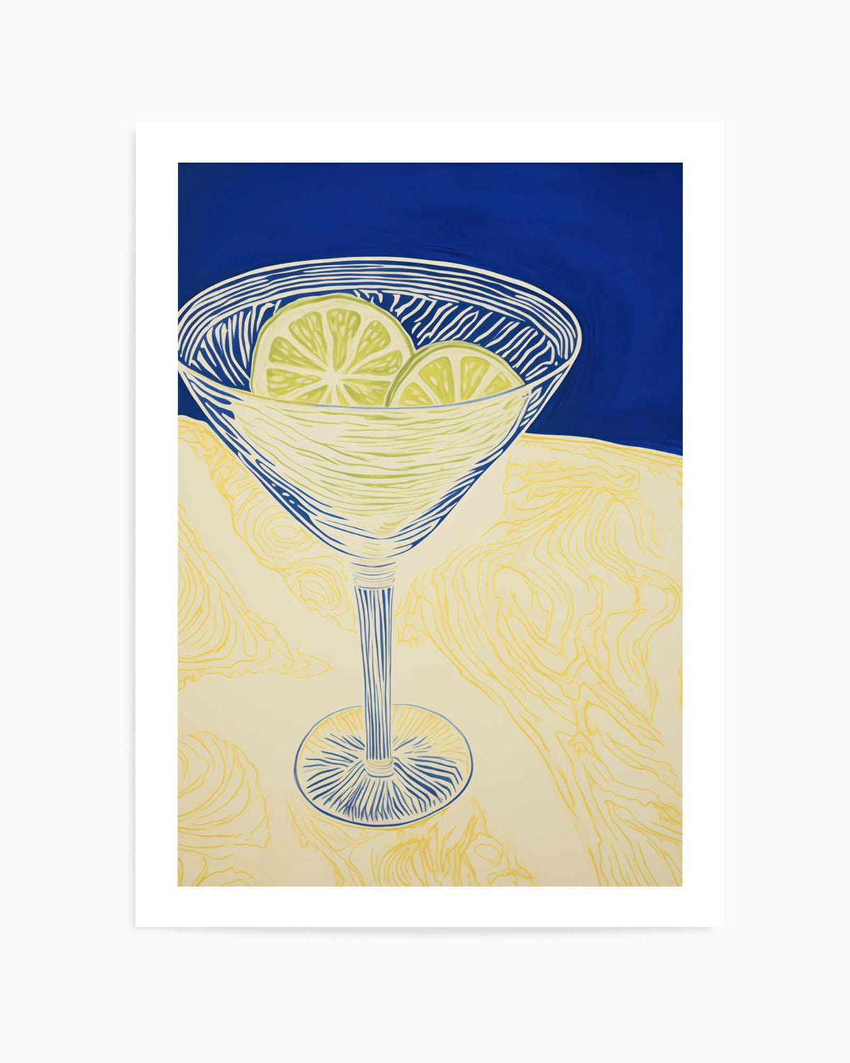 Summer Margarita | Art Print from Olive et Oriel where you can shop wallpaper and artworks online
