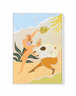 Summer Fever by Arty Guava | Framed Canvas Art Print