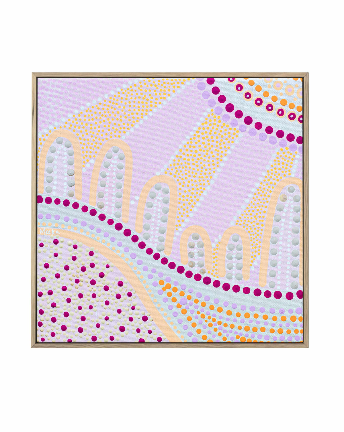 Sunrise Country by Domica Hill | Framed Canvas Art Print from Olive et Oriel where you can shop wallpaper and artworks online