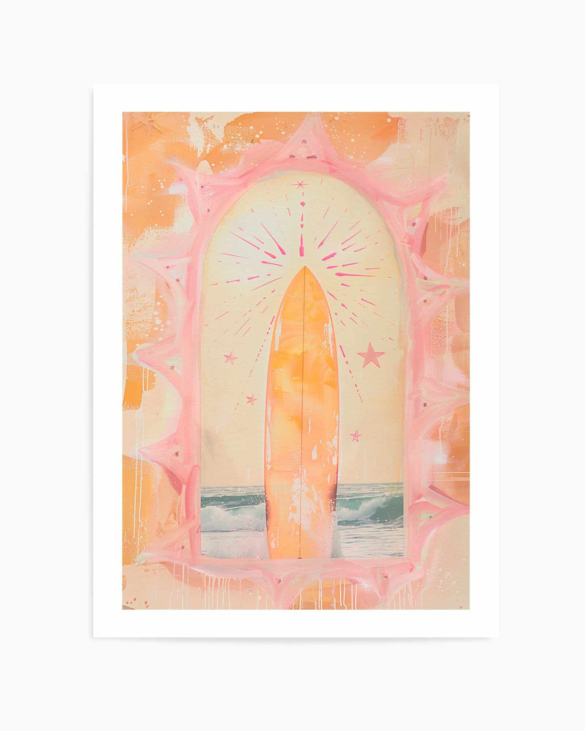 Surf Arch I | Art Print from Olive et Oriel where you can shop wallpaper and artworks online