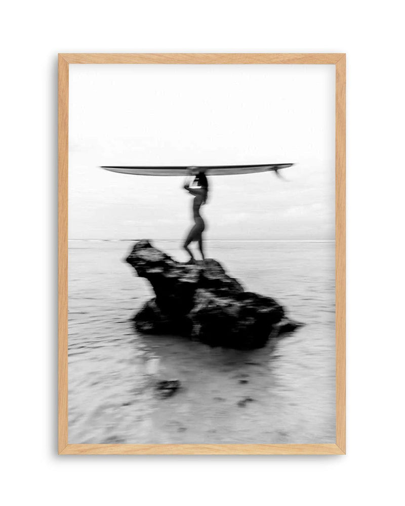 Surf Check by Mario Stefanelli Art Print