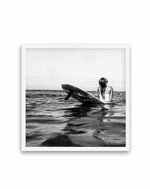 Surfer Girl SQ by Riccardo Camilli | Art Print